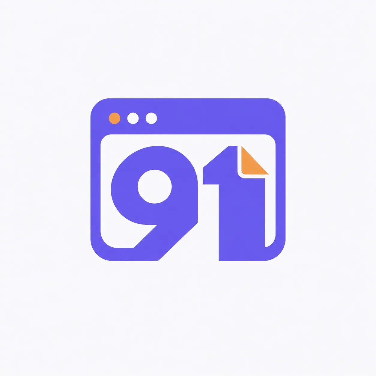 91浏览器官网 标识